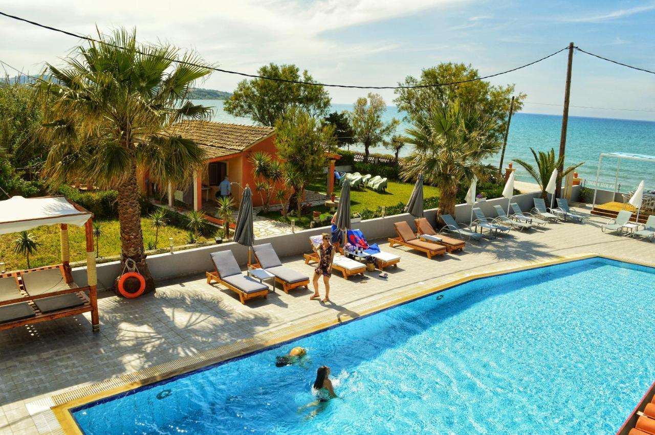 Sunrose Beach Aparthotel Akharavi Extérieur photo