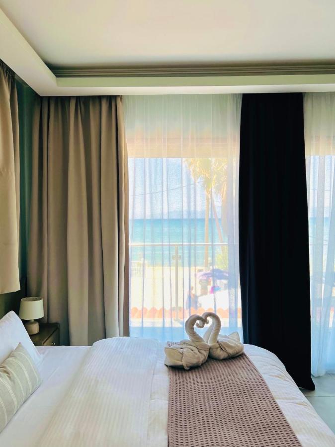Sunrose Beach Aparthotel Akharavi Extérieur photo