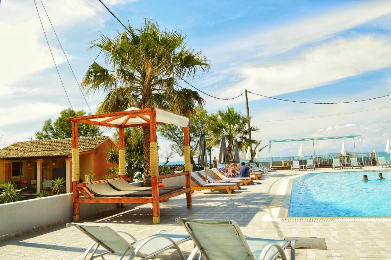 Sunrose Beach Aparthotel Akharavi Extérieur photo